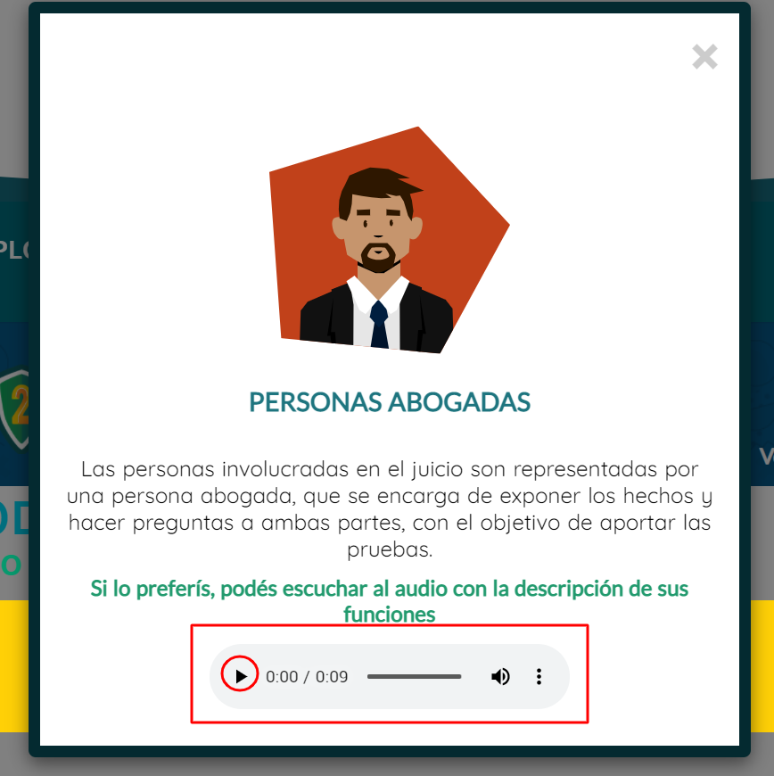 Captura de pantalla de contenidos de Poder Juvenil