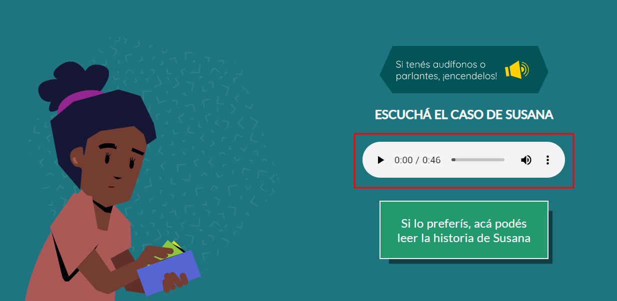 Captura de pantalla de contenidos de Poder Juvenil